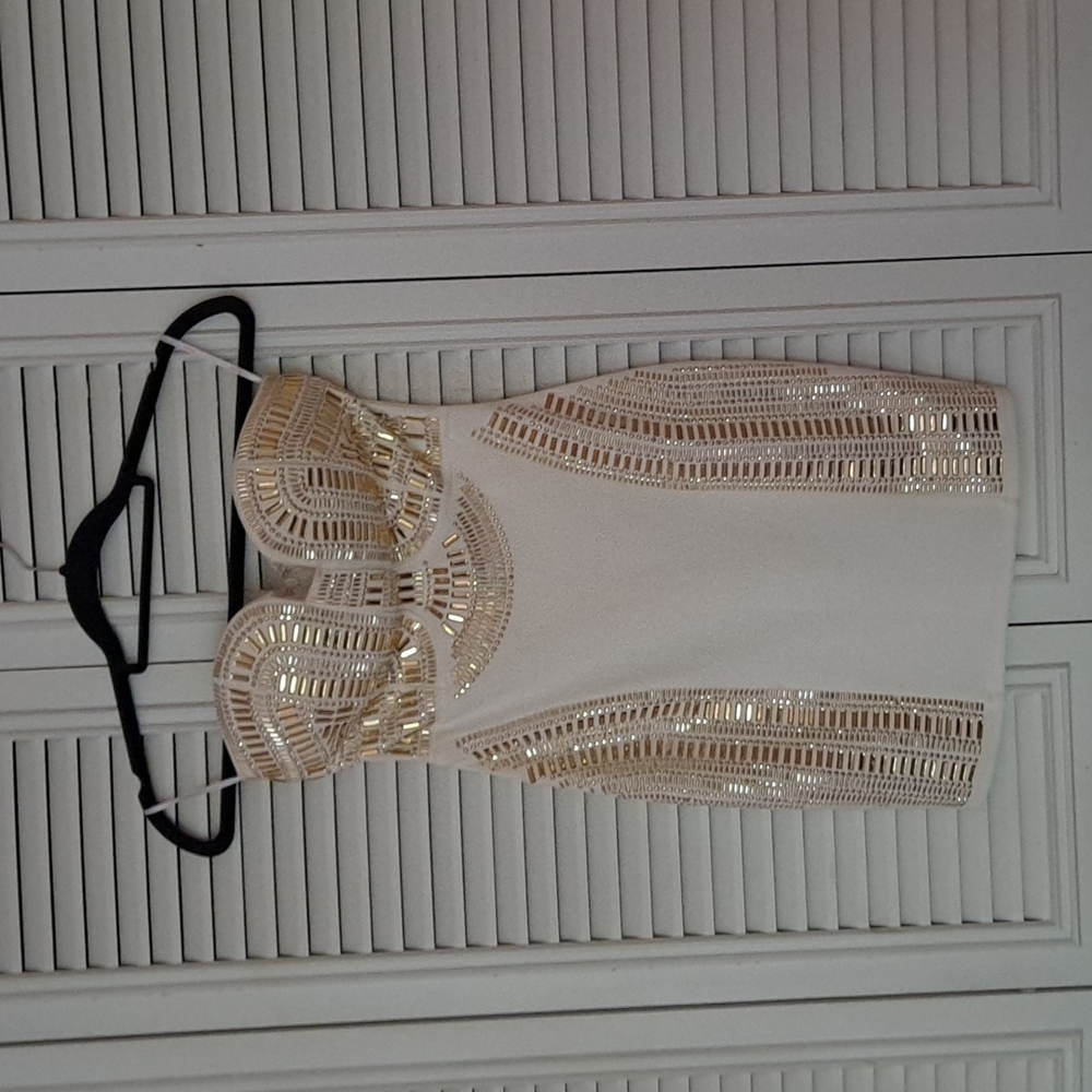 White elegant dress
